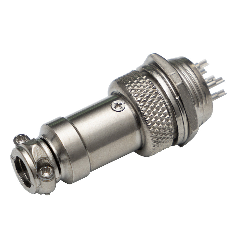 GX16 4 Pin Circular Connector Male Female Panel Mount Industrial Aviation Plug Socket 10 Sets