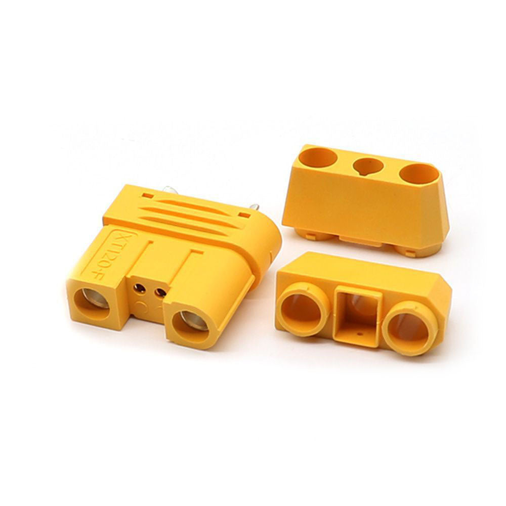 XT120 2+2 Pin High Current Battery Connector Male Female Power Connector for EV Robotics Energy Storage