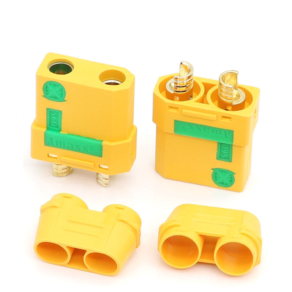 XT90S Anti Spark Connector Male Female Pair High Current Battery Power Connector for UAV EV Robotics