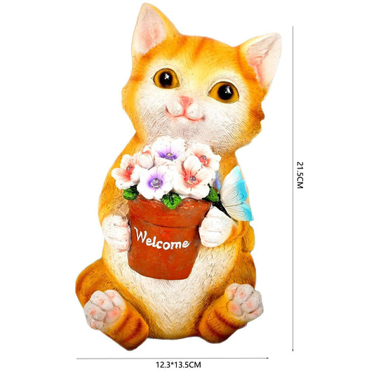 Welcom Cat Solar Motion Lights