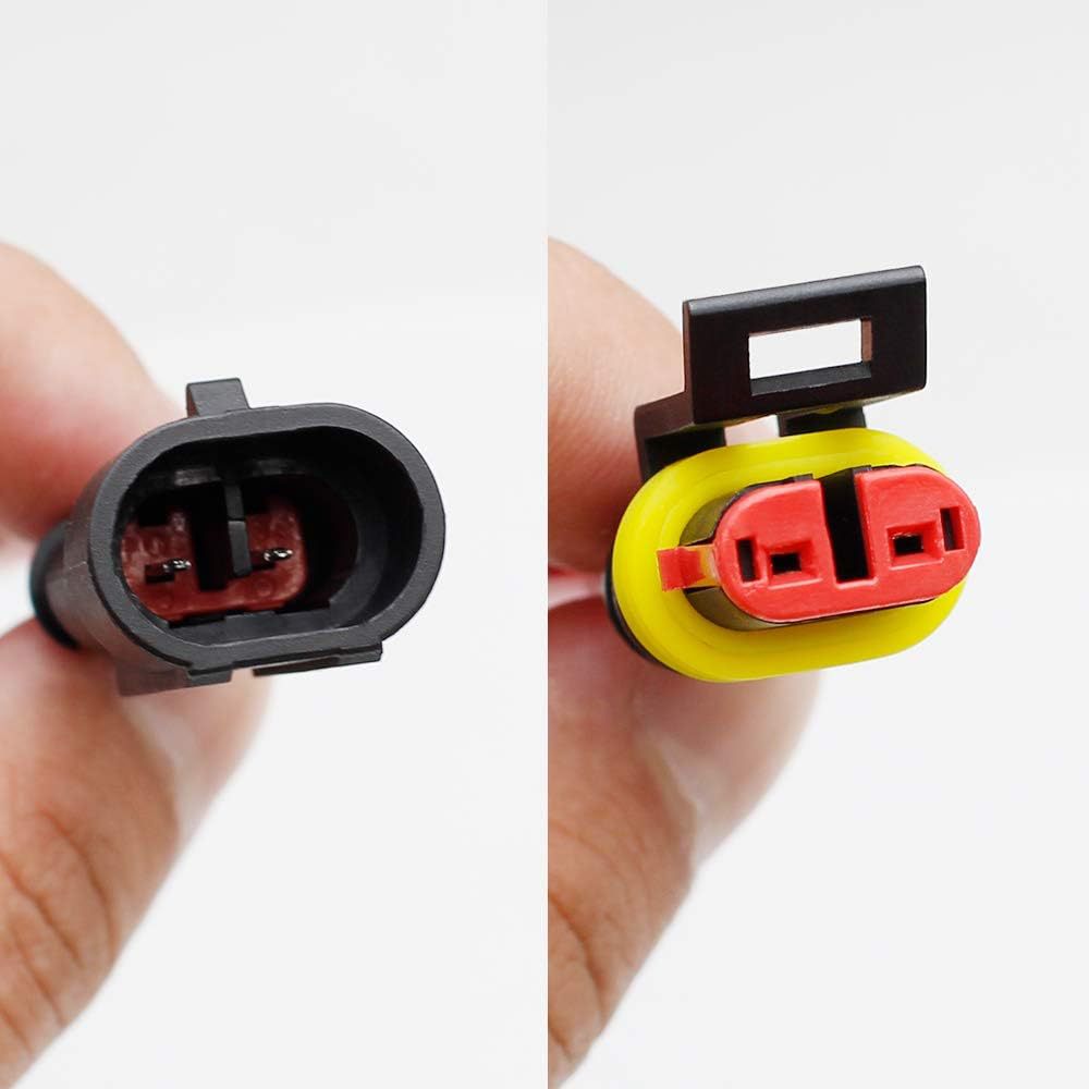Waterproof 2-6 Pin Connector with Wire – 16 AWG Plug & Play Electrical Cable for E-Bike, EV, RC, and Industrial Applications