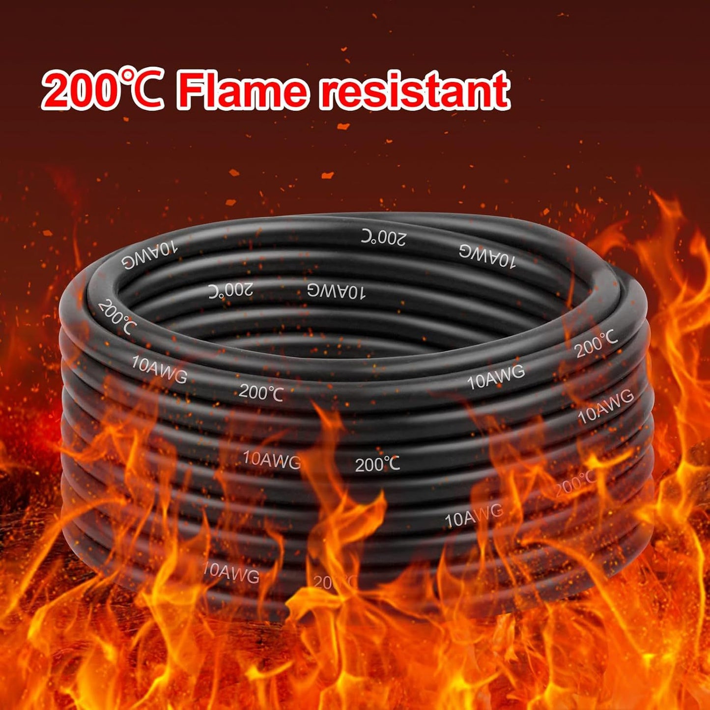 Heavy Duty Battery Cable – 35 mm² - 110 mm² High Current Power Wire, Flexible Copper Cable for Solar, RV, Marine & Inverter Systems (Cut to Length DIY)