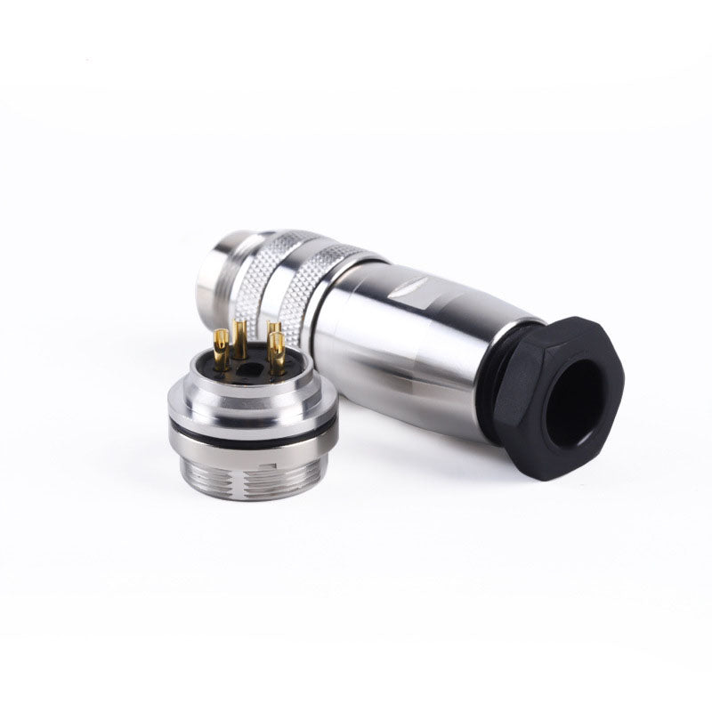 C091 M16 Circular Connector Male Female Plastic Shell Solder Type 2-8 Pin