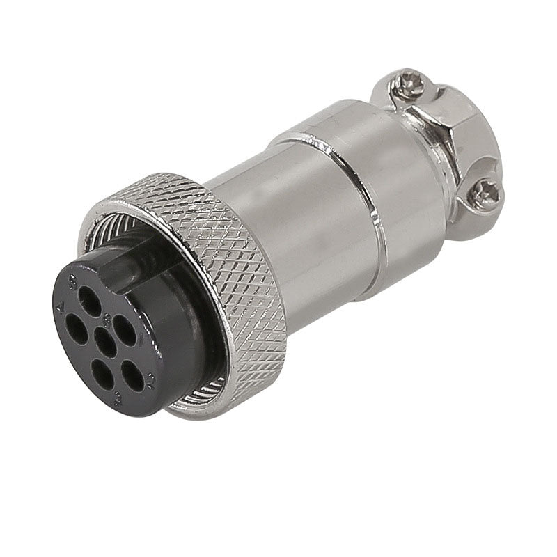 GX25 Aviation Connector 2 Pin 3 Pin 4 Pin 5 Pin 6 Pin, Heavy Duty Metal Circular Connector, IP65 Waterproof Industrial Plug Socket for High Current Equipment, CNC & Power Systems (2/5/10 Pairs)
