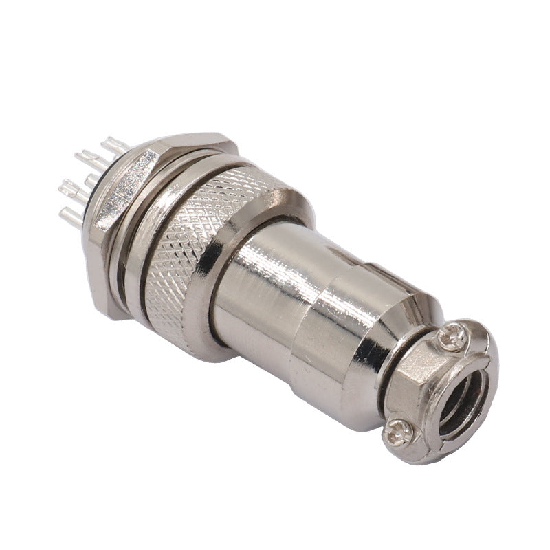 GX25 Aviation Connector 2 Pin 3 Pin 4 Pin 5 Pin 6 Pin, Heavy Duty Metal Circular Connector, IP65 Waterproof Industrial Plug Socket for High Current Equipment, CNC & Power Systems (2/5/10 Pairs)