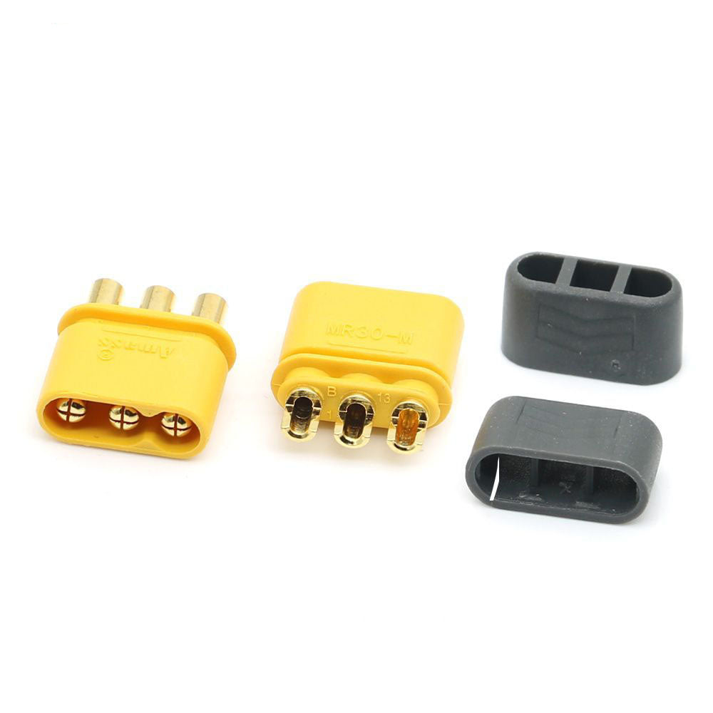 MR30 Connector Male Female Pair High Current Battery Power Connector for Robotics Battery Pack Equipment