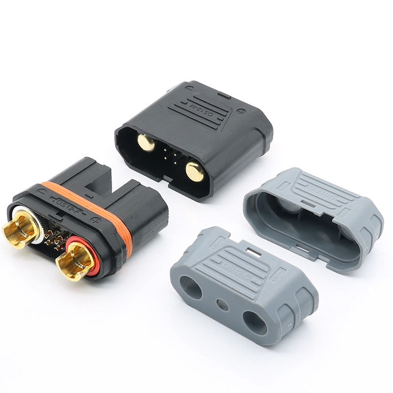 QS12-S Anti Spark Battery Connector High Current Power Connector for EV Energy Storage Robotics