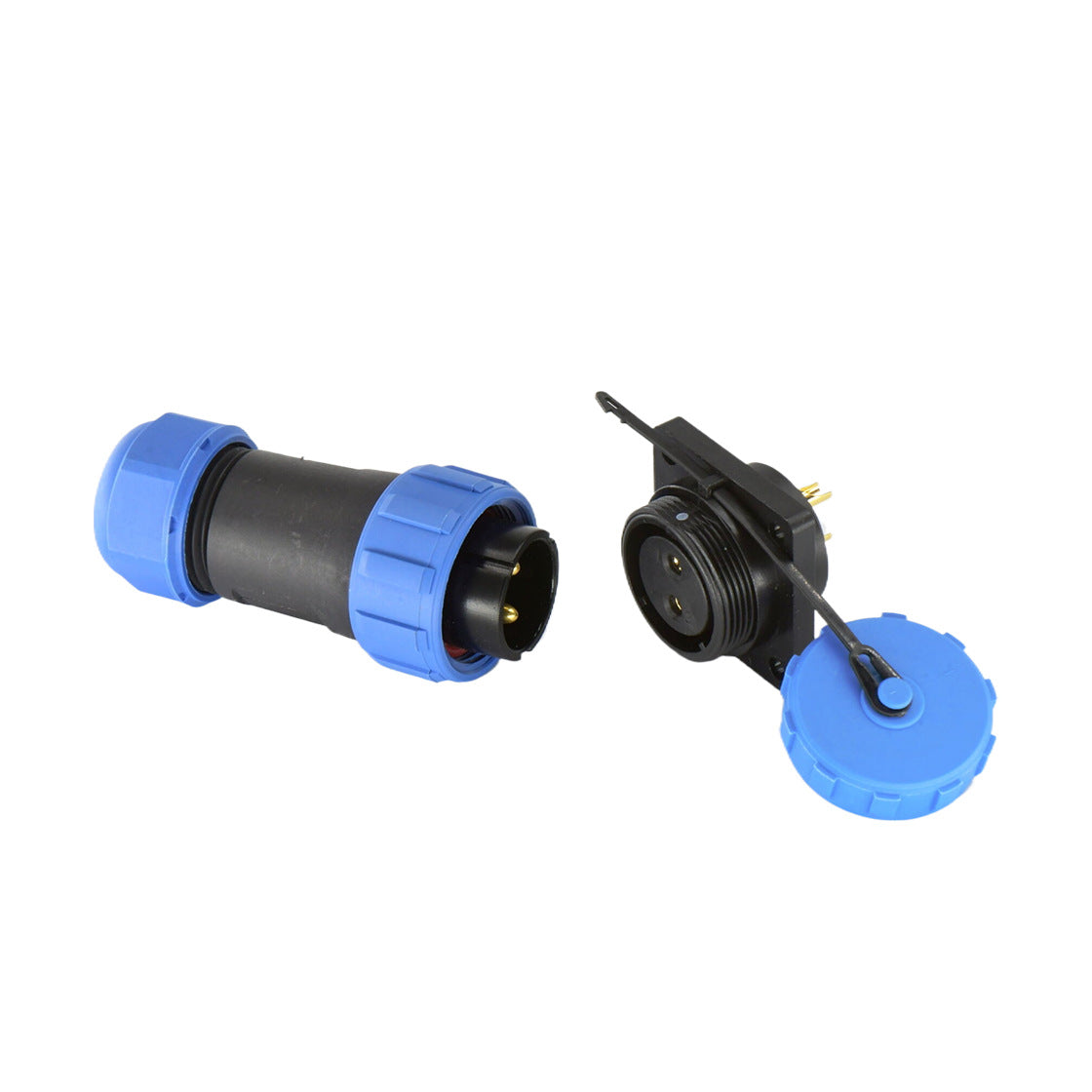 SP21 Waterproof Circular Connector Male Female Panel Mount IP68 Industrial Connector 2-9 Pin