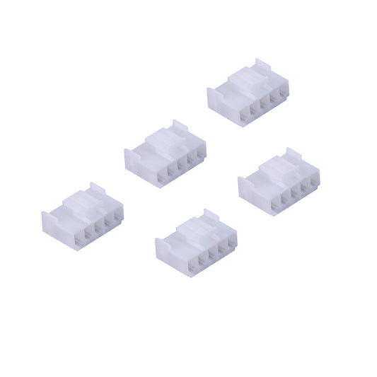 1000pcs Bulk Pack 3.96mm Pitch Crimp Connector Housing, Female Plastic Shell with Friction Lock for Both Straight & Right Angle SMT/DIP Headers (JST VH Equivalent