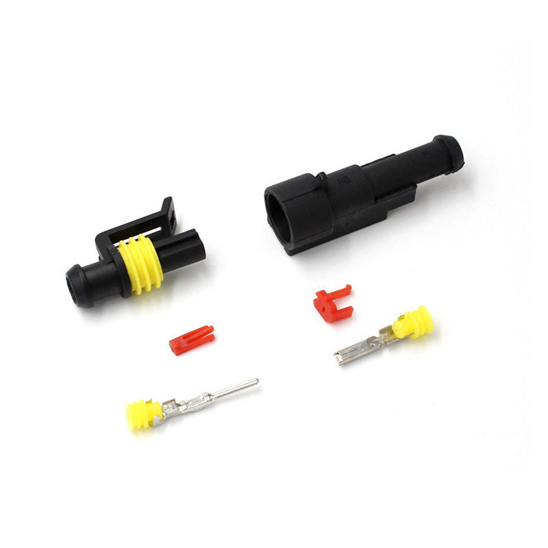 Waterproof 1-6 Pin Connector Kit – Includes Plug Housing, Terminals & Accessories for DIY, E-Bike, EV, RC & Industrial Applications