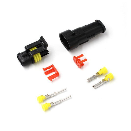 Waterproof 1-6 Pin Connector Kit – Includes Plug Housing, Terminals & Accessories for DIY, E-Bike, EV, RC & Industrial Applications