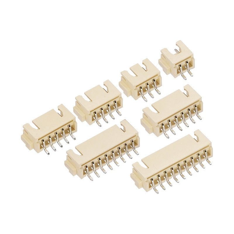 2.54mm Pitch Right-Angle SMT Connector Wafer Header Bulk Pack, 1000-PCS Replacement Wire-to-Board Horizontal SMD Header Compatible with JST XH 2.54, Industrial Supply (2-16 Pin)