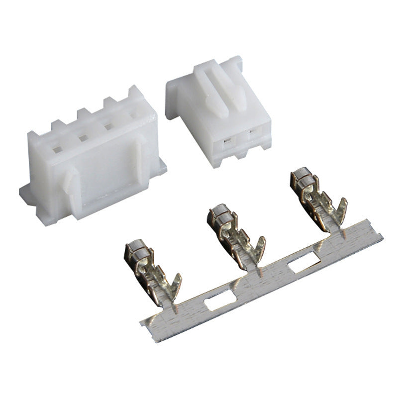 XH 2.54mm Connector Kit JST XH Compatible | 100 Sets Housing + Crimp Terminals | 2/4/6 Pin Wire-to-Board Connector Set