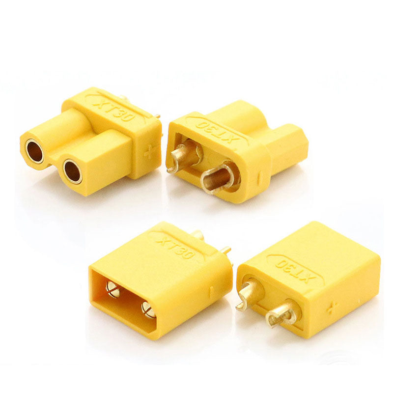 XT30 Connector Male Female Plug | RC Battery Power Connector for FPV Drone & LiPo Battery
