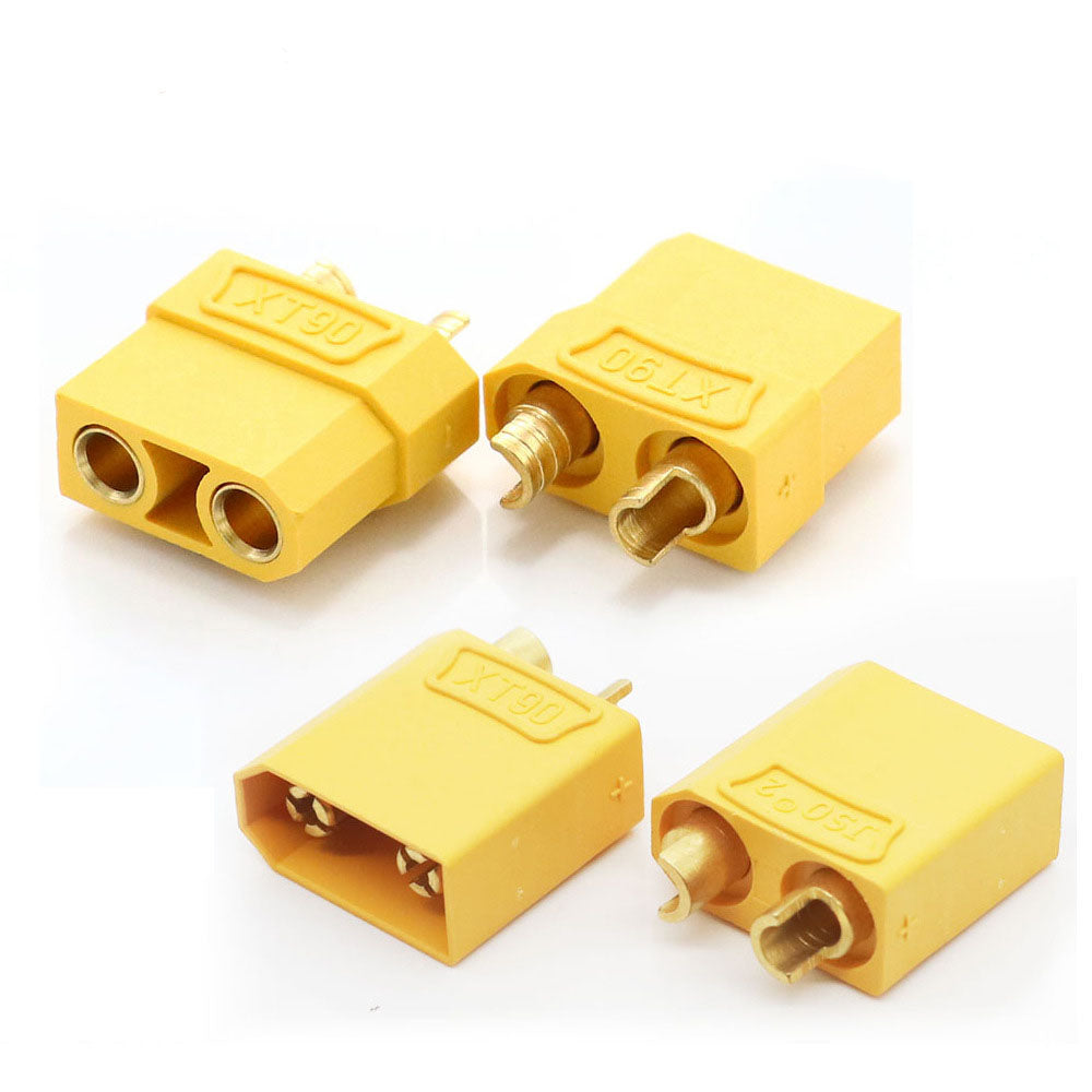 XT90 Connector Male Female Pair High Current Battery Power Connector for UAV Drone EV Robotics
