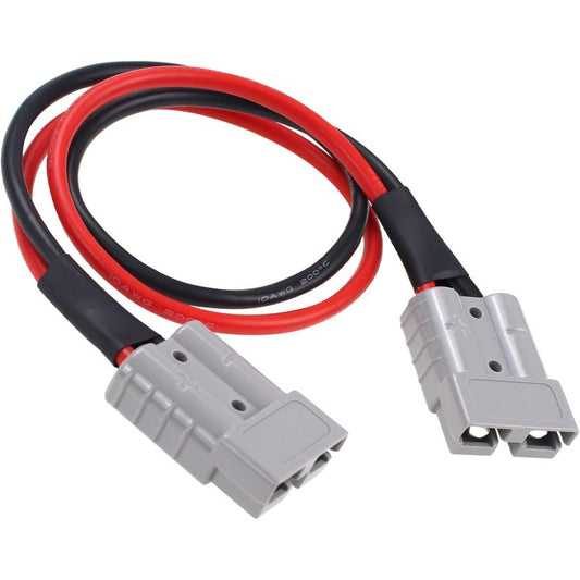 Anderson SB50 Extension Cable 8AWG 10AWG 1FT 2FT, Plug to Plug Battery Cable, Quick Disconnect Power Wire for Solar, Automotive, RV & Portable Power